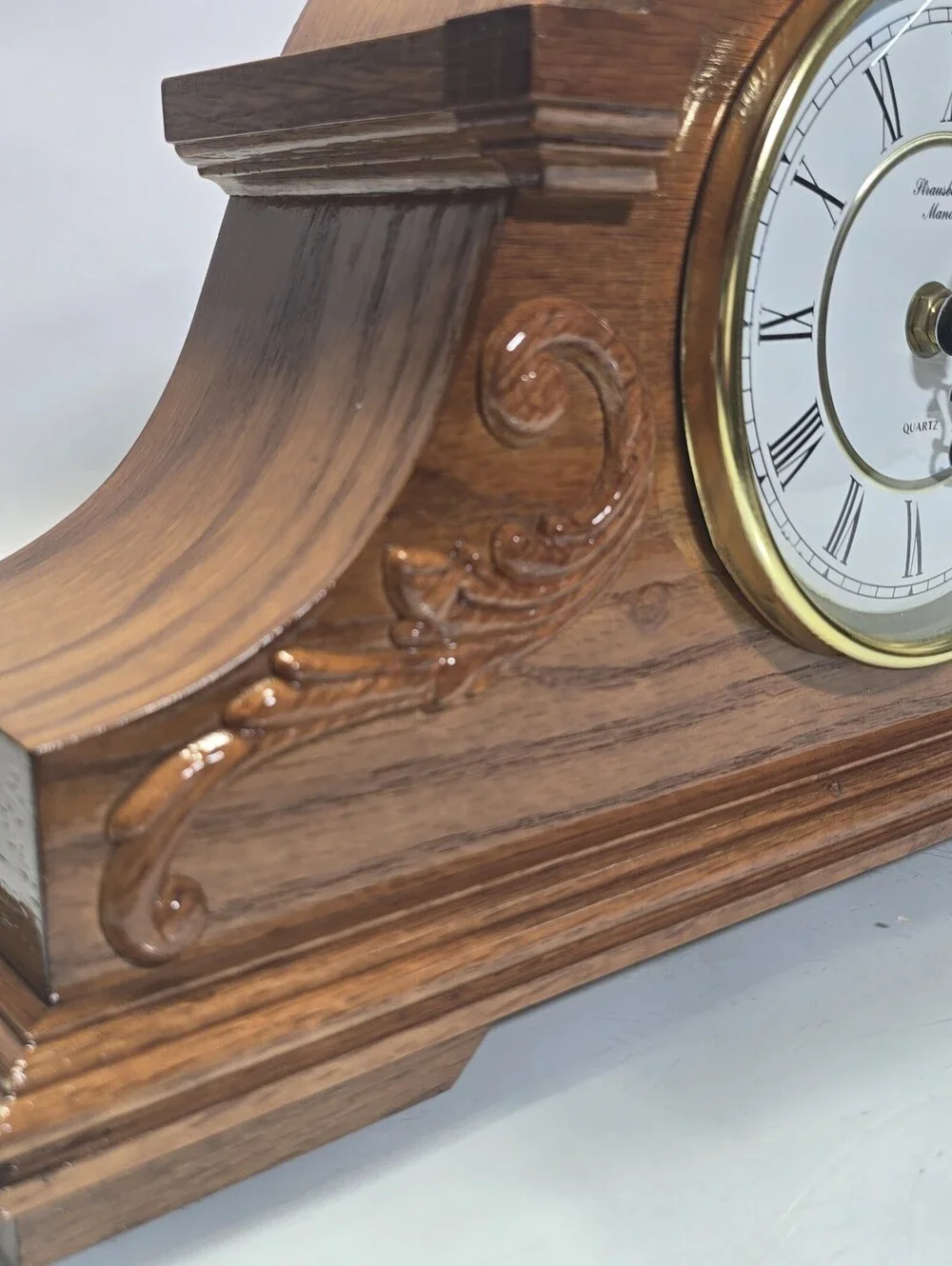 Strasbourg Manor Quartz Chiming Mantel Clock Quarter Hour Westminster Mint Works